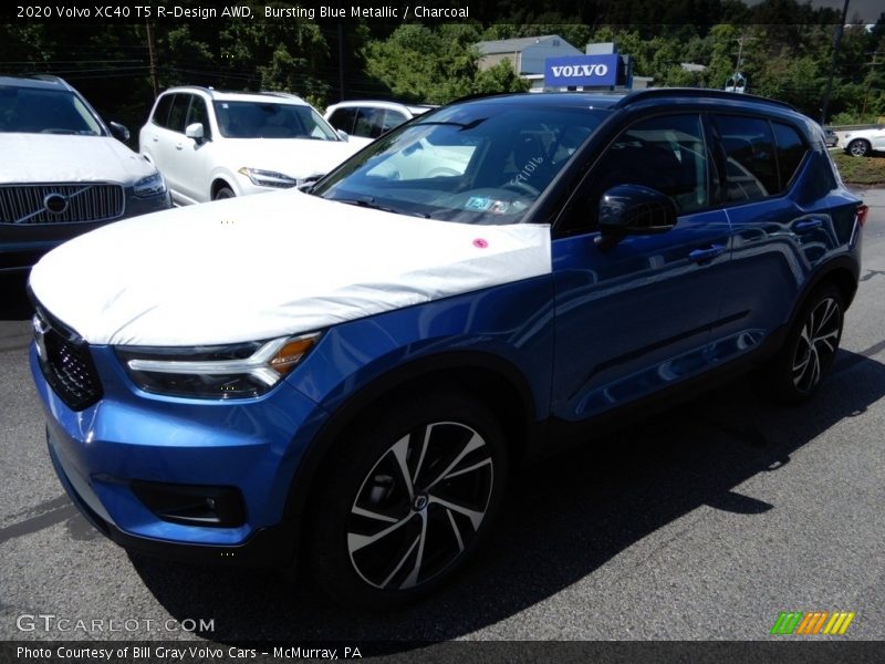 Bursting Blue Metallic / Charcoal 2020 Volvo XC40 T5 R-Design AWD
