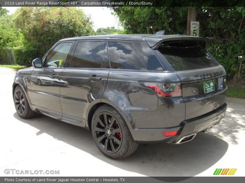 Carpathian Grey Metallic / Ebony/Ebony 2019 Land Rover Range Rover Sport HST