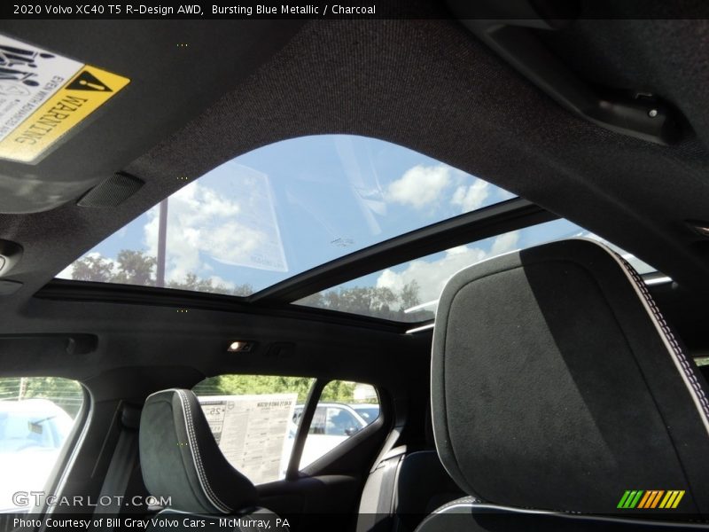 Sunroof of 2020 XC40 T5 R-Design AWD