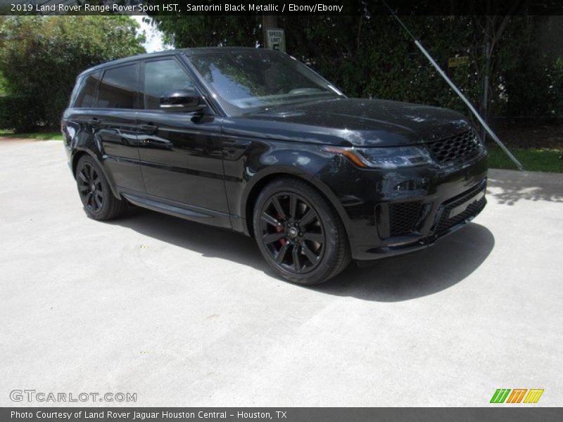 Santorini Black Metallic / Ebony/Ebony 2019 Land Rover Range Rover Sport HST