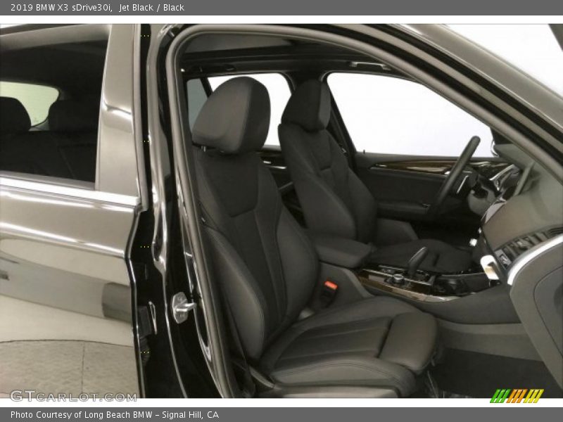 Jet Black / Black 2019 BMW X3 sDrive30i