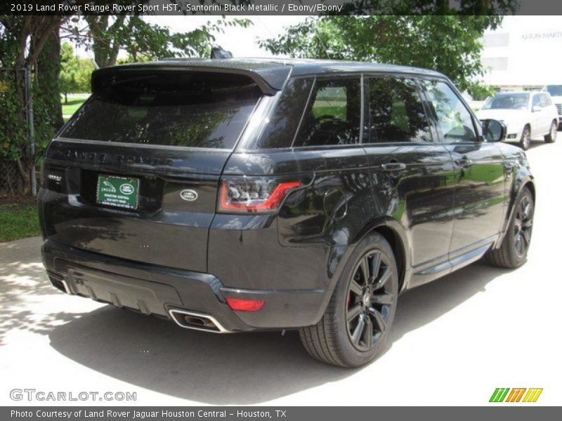 Santorini Black Metallic / Ebony/Ebony 2019 Land Rover Range Rover Sport HST