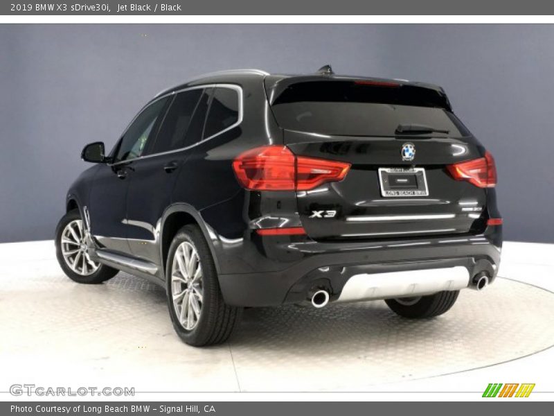 Jet Black / Black 2019 BMW X3 sDrive30i