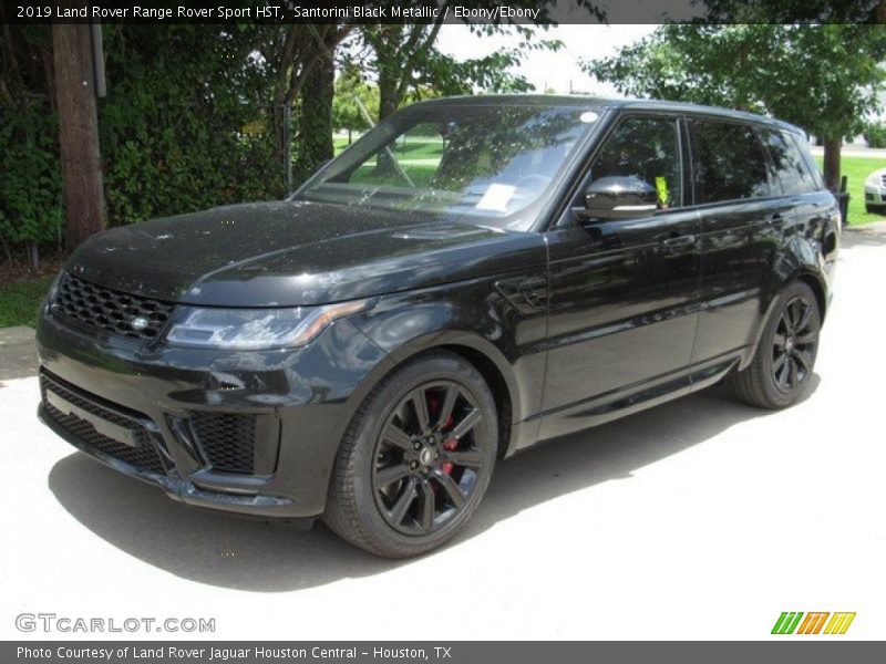 Santorini Black Metallic / Ebony/Ebony 2019 Land Rover Range Rover Sport HST
