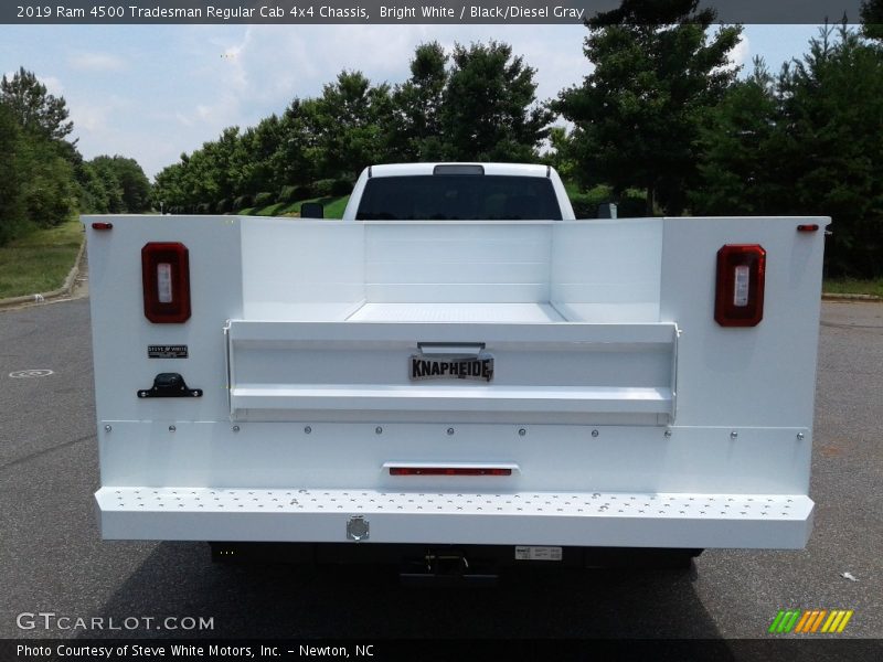 Bright White / Black/Diesel Gray 2019 Ram 4500 Tradesman Regular Cab 4x4 Chassis