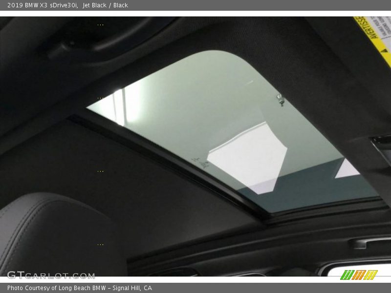 Jet Black / Black 2019 BMW X3 sDrive30i