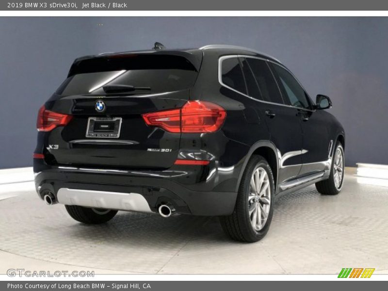 Jet Black / Black 2019 BMW X3 sDrive30i