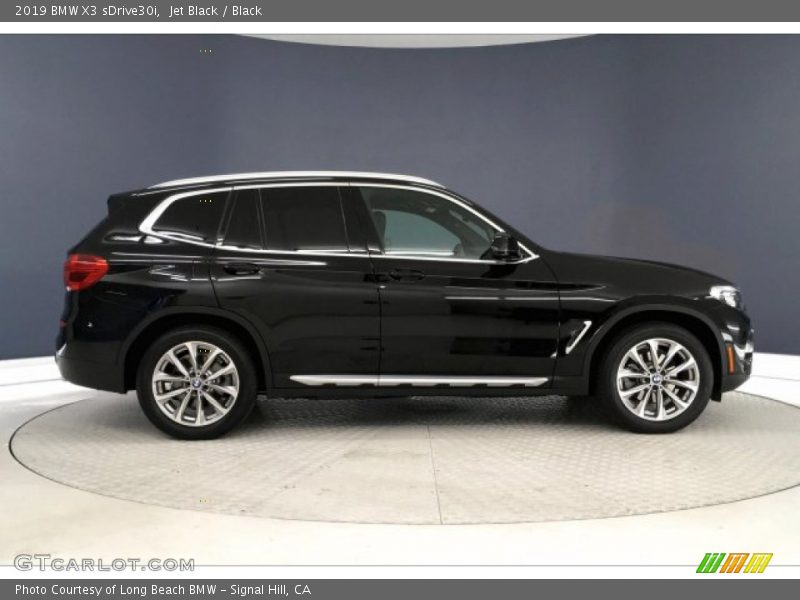 Jet Black / Black 2019 BMW X3 sDrive30i