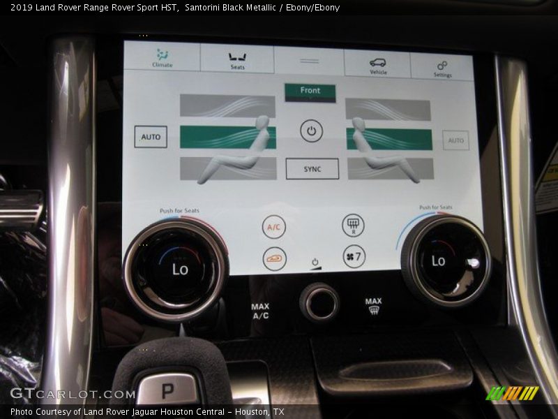 Santorini Black Metallic / Ebony/Ebony 2019 Land Rover Range Rover Sport HST