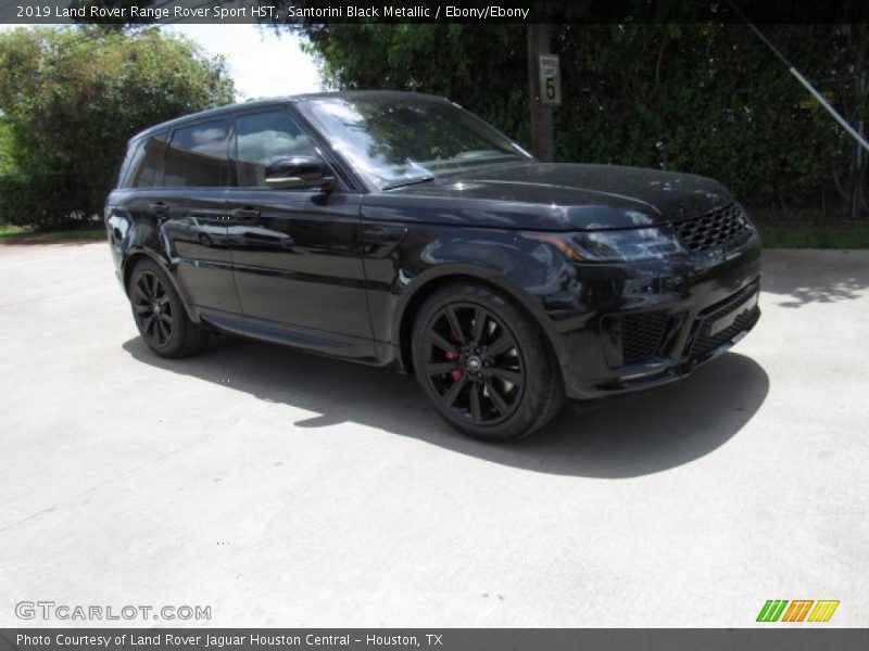 Santorini Black Metallic / Ebony/Ebony 2019 Land Rover Range Rover Sport HST