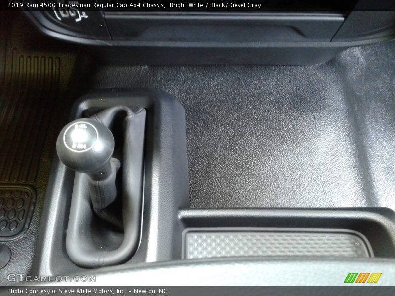 Bright White / Black/Diesel Gray 2019 Ram 4500 Tradesman Regular Cab 4x4 Chassis