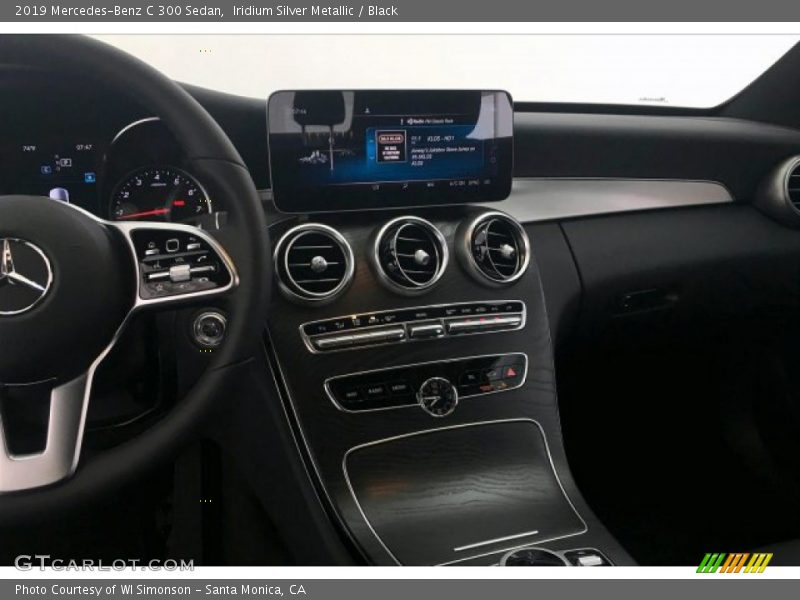 Iridium Silver Metallic / Black 2019 Mercedes-Benz C 300 Sedan