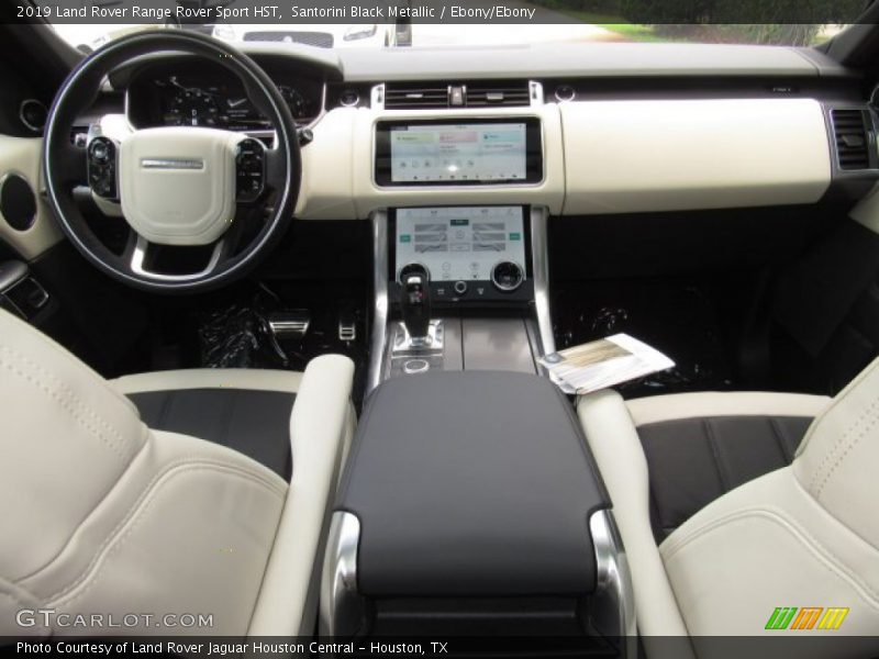 Santorini Black Metallic / Ebony/Ebony 2019 Land Rover Range Rover Sport HST