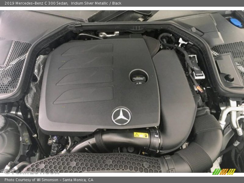 Iridium Silver Metallic / Black 2019 Mercedes-Benz C 300 Sedan