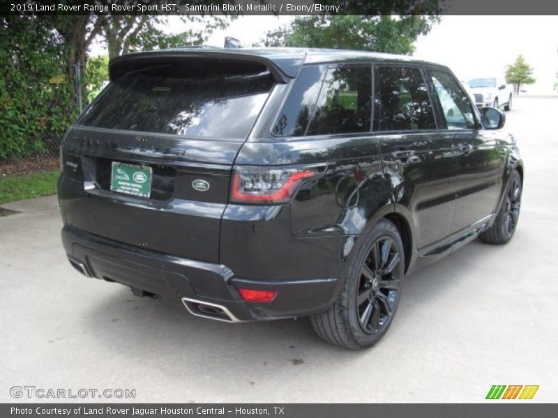 Santorini Black Metallic / Ebony/Ebony 2019 Land Rover Range Rover Sport HST