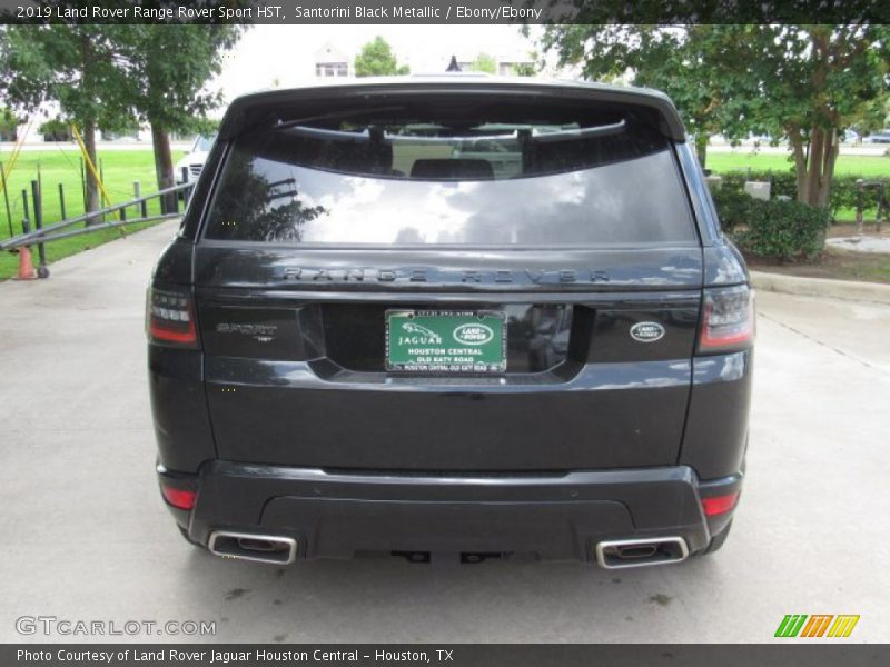 Santorini Black Metallic / Ebony/Ebony 2019 Land Rover Range Rover Sport HST