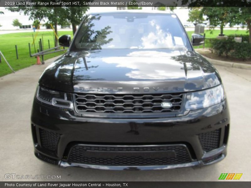 Santorini Black Metallic / Ebony/Ebony 2019 Land Rover Range Rover Sport HST