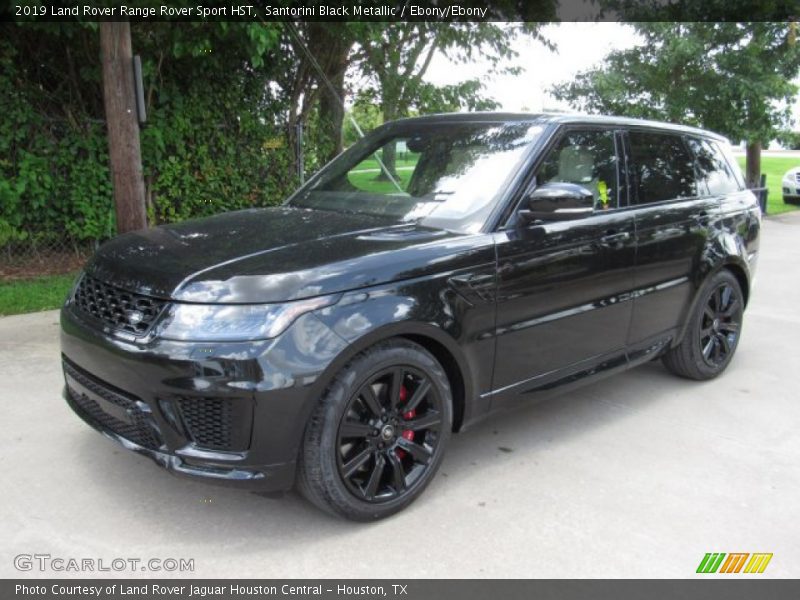 Santorini Black Metallic / Ebony/Ebony 2019 Land Rover Range Rover Sport HST