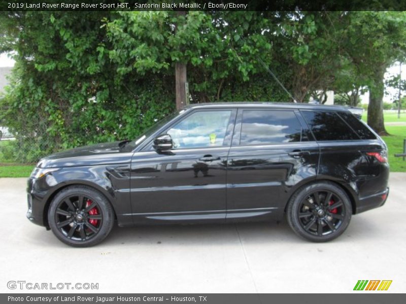 Santorini Black Metallic / Ebony/Ebony 2019 Land Rover Range Rover Sport HST
