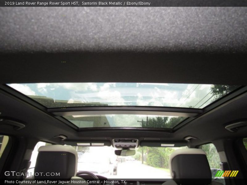 Santorini Black Metallic / Ebony/Ebony 2019 Land Rover Range Rover Sport HST