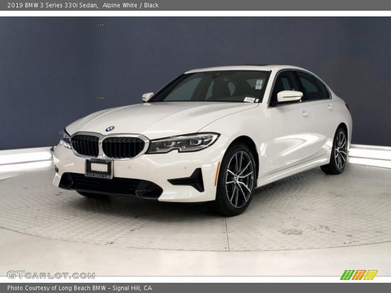 Alpine White / Black 2019 BMW 3 Series 330i Sedan