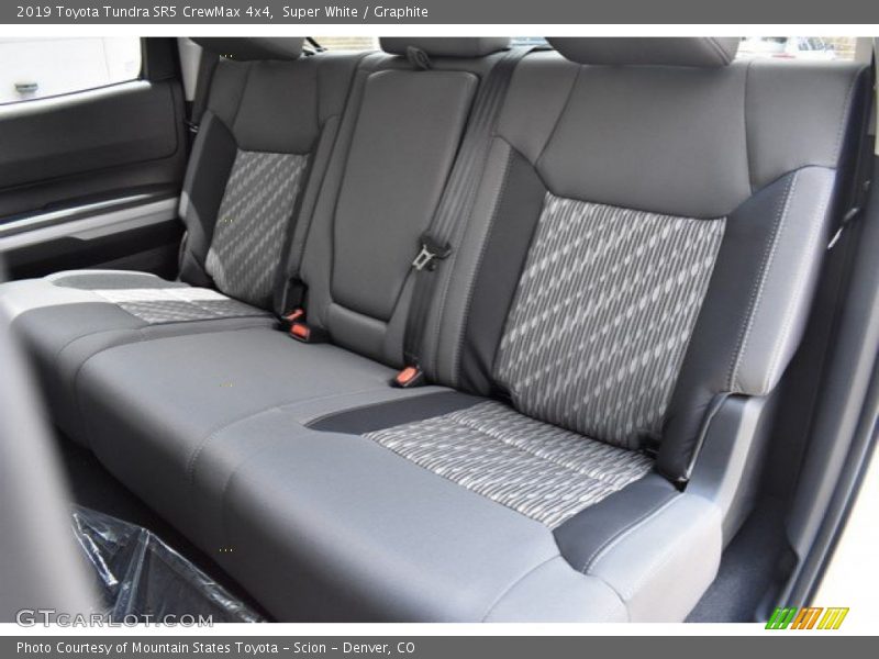 Super White / Graphite 2019 Toyota Tundra SR5 CrewMax 4x4