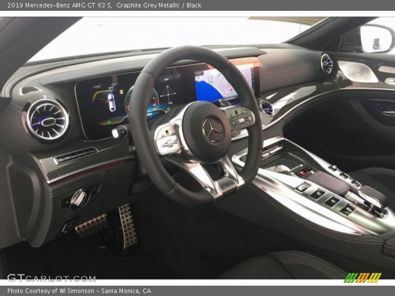 Graphite Grey Metallic / Black 2019 Mercedes-Benz AMG GT 63 S