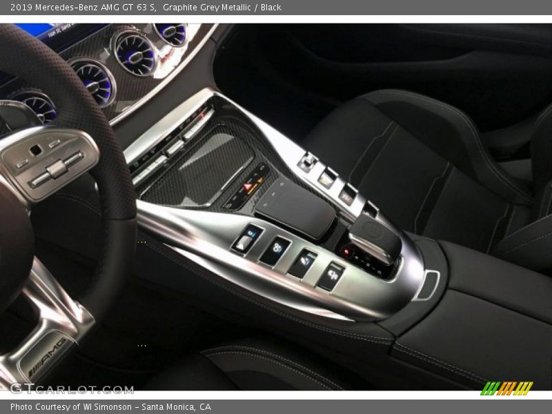 Controls of 2019 AMG GT 63 S