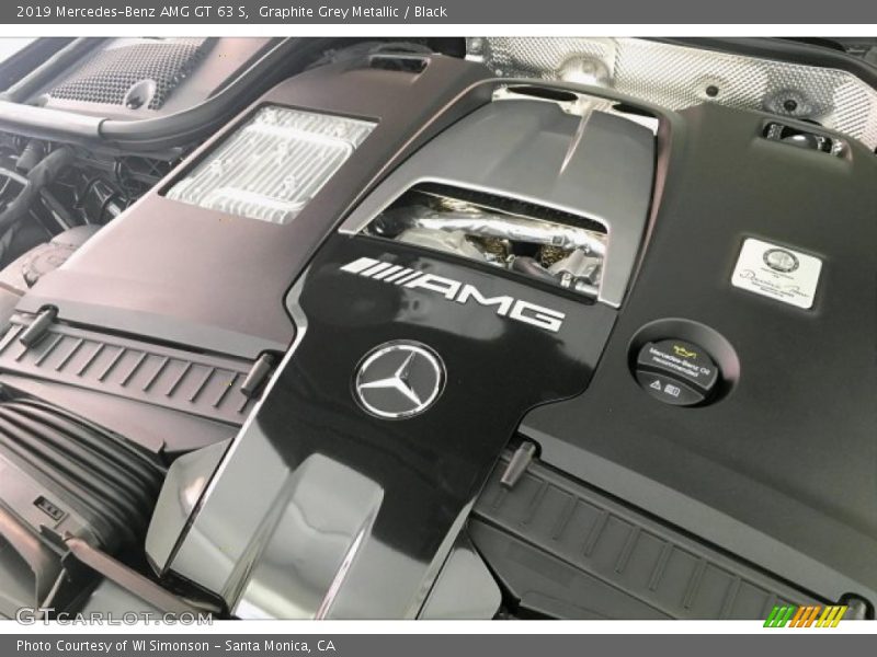 Graphite Grey Metallic / Black 2019 Mercedes-Benz AMG GT 63 S