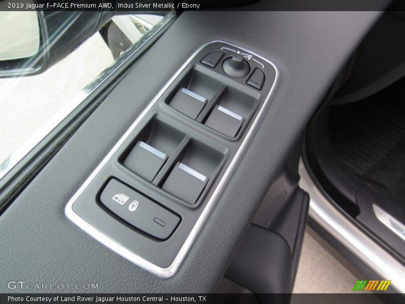 Indus Silver Metallic / Ebony 2019 Jaguar F-PACE Premium AWD