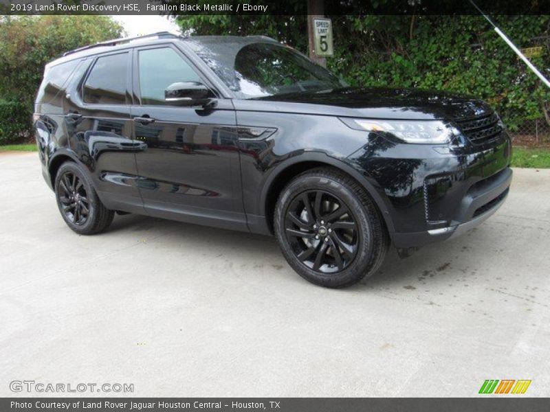 Farallon Black Metallic / Ebony 2019 Land Rover Discovery HSE