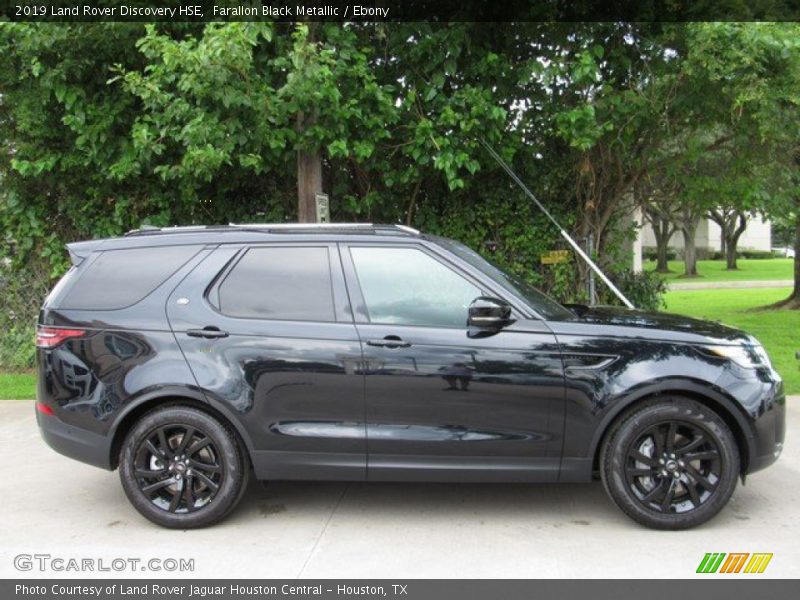 Farallon Black Metallic / Ebony 2019 Land Rover Discovery HSE