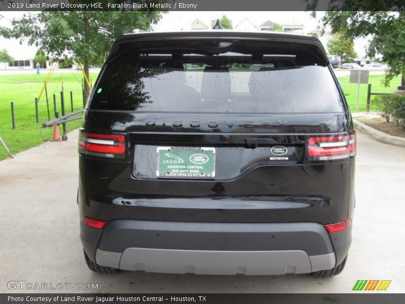 Farallon Black Metallic / Ebony 2019 Land Rover Discovery HSE
