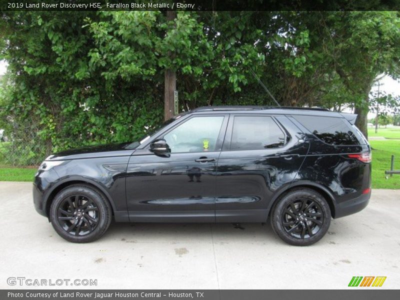 Farallon Black Metallic / Ebony 2019 Land Rover Discovery HSE