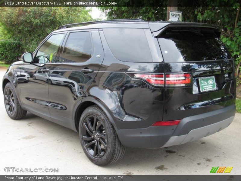 Farallon Black Metallic / Ebony 2019 Land Rover Discovery HSE