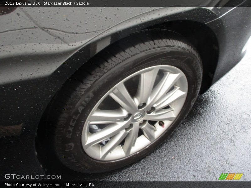 Stargazer Black / Saddle 2012 Lexus ES 350