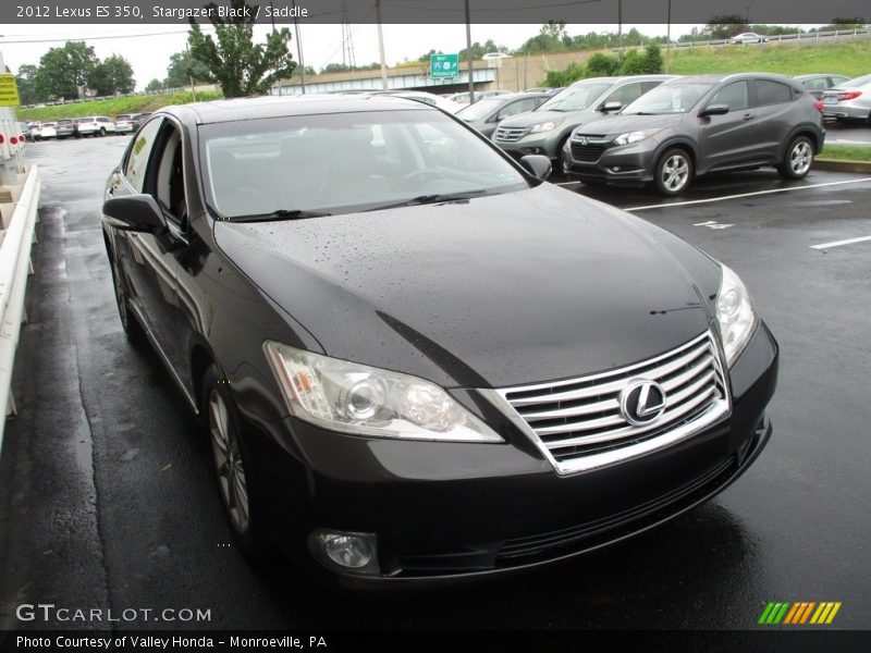 Stargazer Black / Saddle 2012 Lexus ES 350
