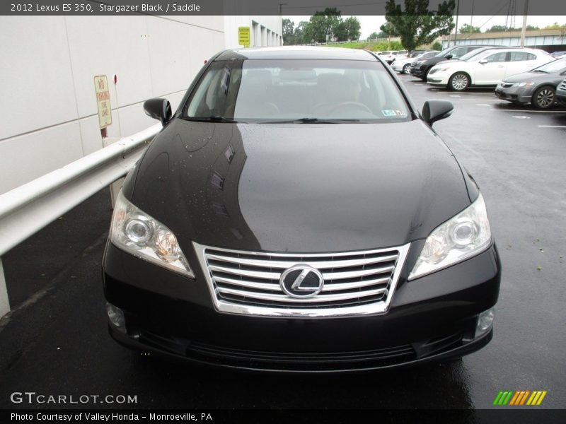 Stargazer Black / Saddle 2012 Lexus ES 350