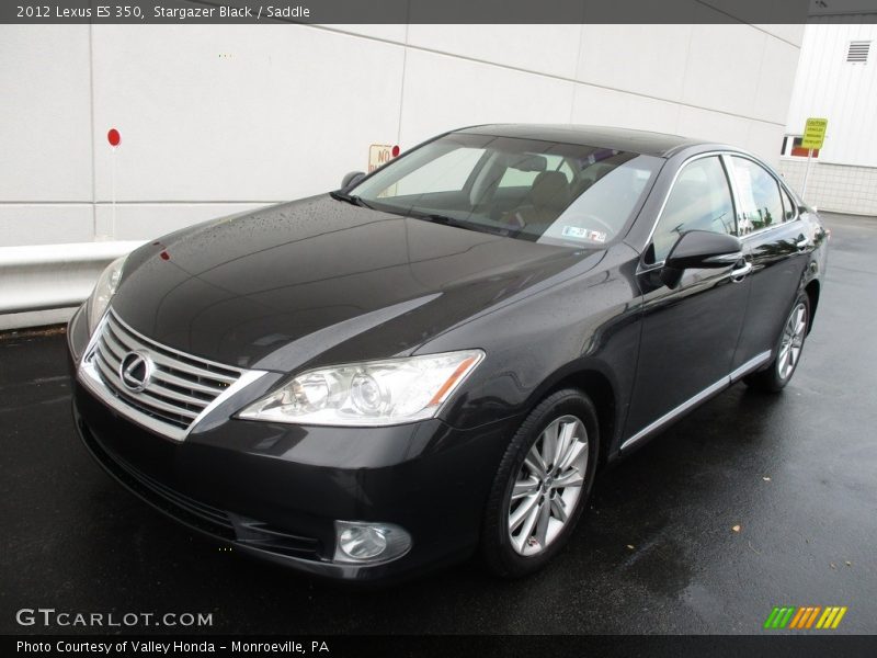 Stargazer Black / Saddle 2012 Lexus ES 350