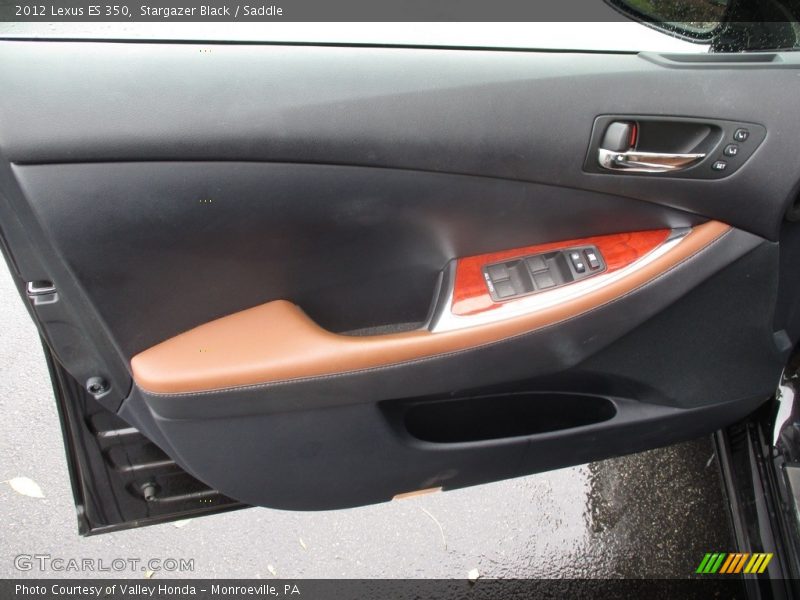 Stargazer Black / Saddle 2012 Lexus ES 350