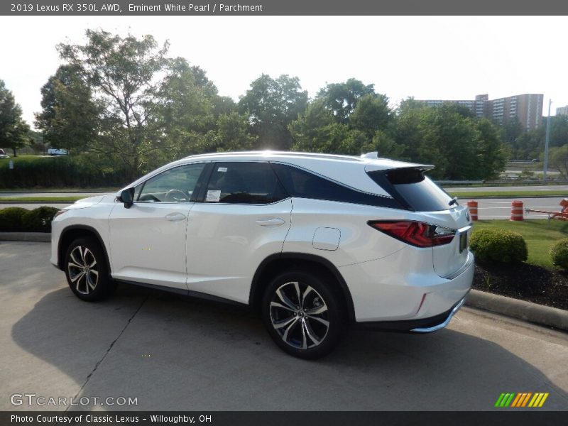 Eminent White Pearl / Parchment 2019 Lexus RX 350L AWD