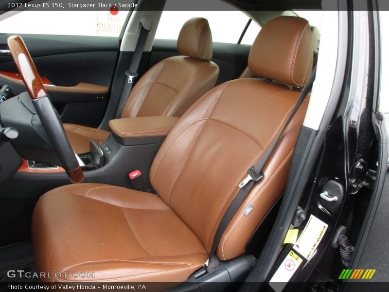 Stargazer Black / Saddle 2012 Lexus ES 350