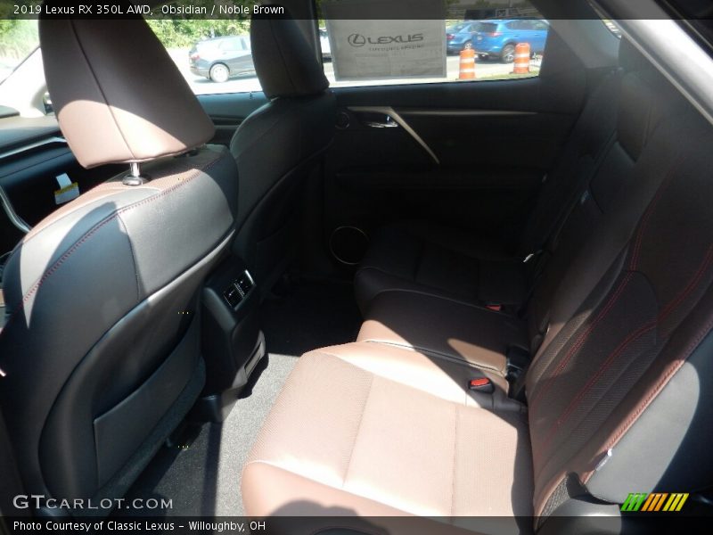 Obsidian / Noble Brown 2019 Lexus RX 350L AWD