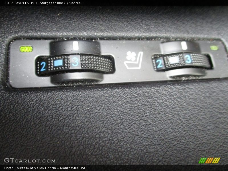 Stargazer Black / Saddle 2012 Lexus ES 350