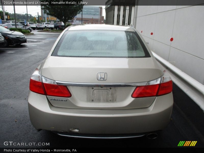Hematite Metallic / Ivory 2014 Honda Accord LX Sedan