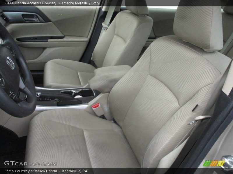 Hematite Metallic / Ivory 2014 Honda Accord LX Sedan