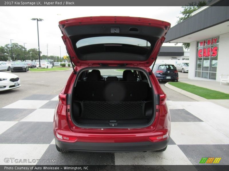 Hyper Red / Black 2017 Kia Sportage LX