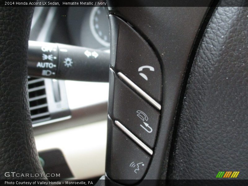 Hematite Metallic / Ivory 2014 Honda Accord LX Sedan