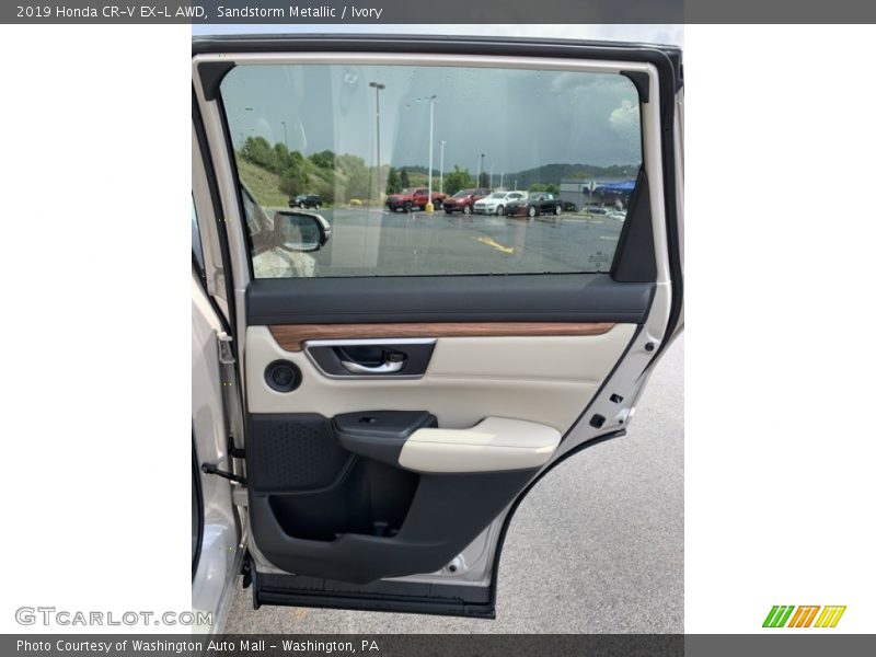 Sandstorm Metallic / Ivory 2019 Honda CR-V EX-L AWD