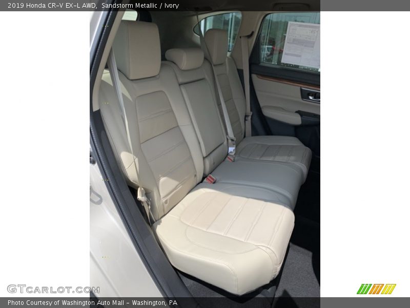Sandstorm Metallic / Ivory 2019 Honda CR-V EX-L AWD